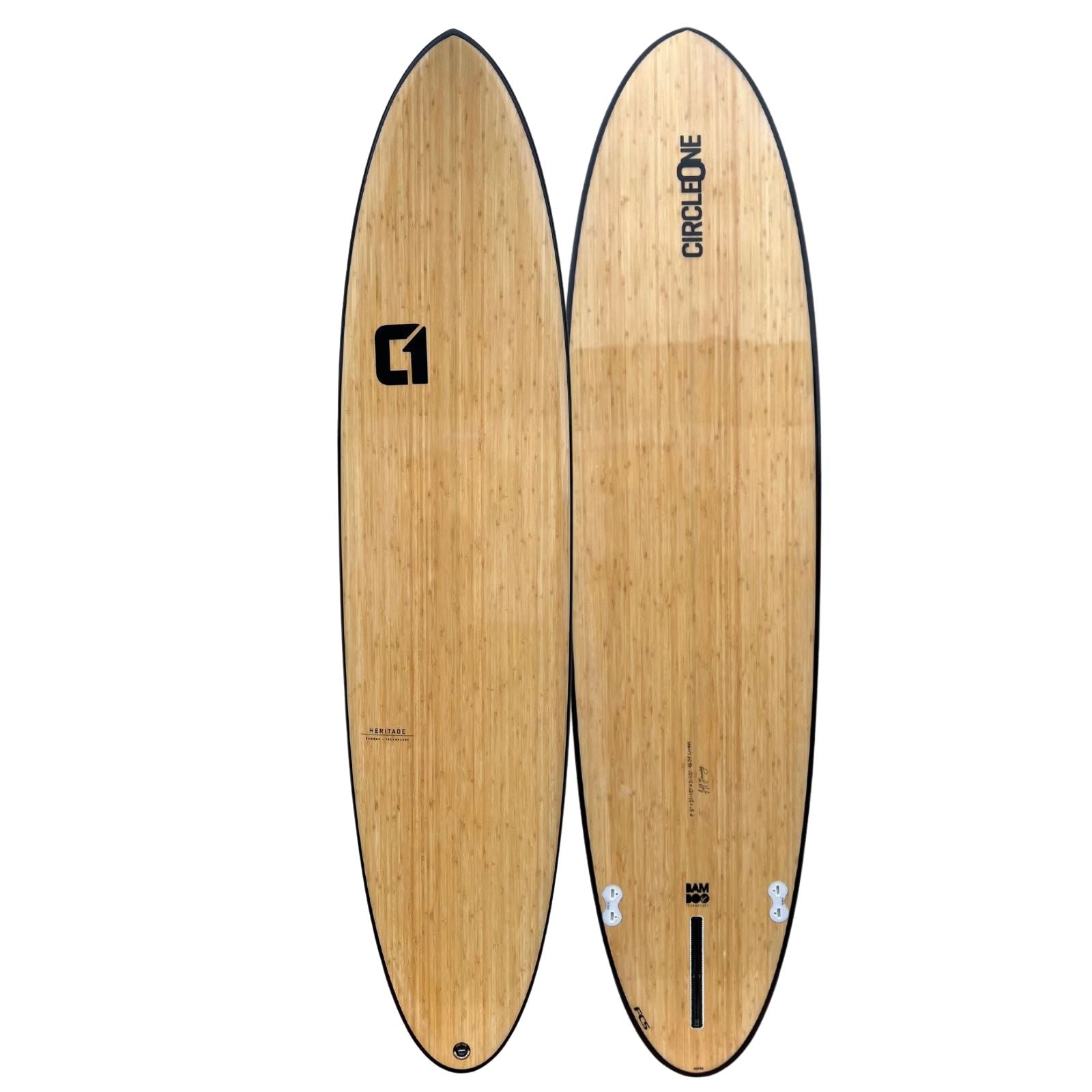 7'6" Circle One Bamboo Round Tail Mini Mal