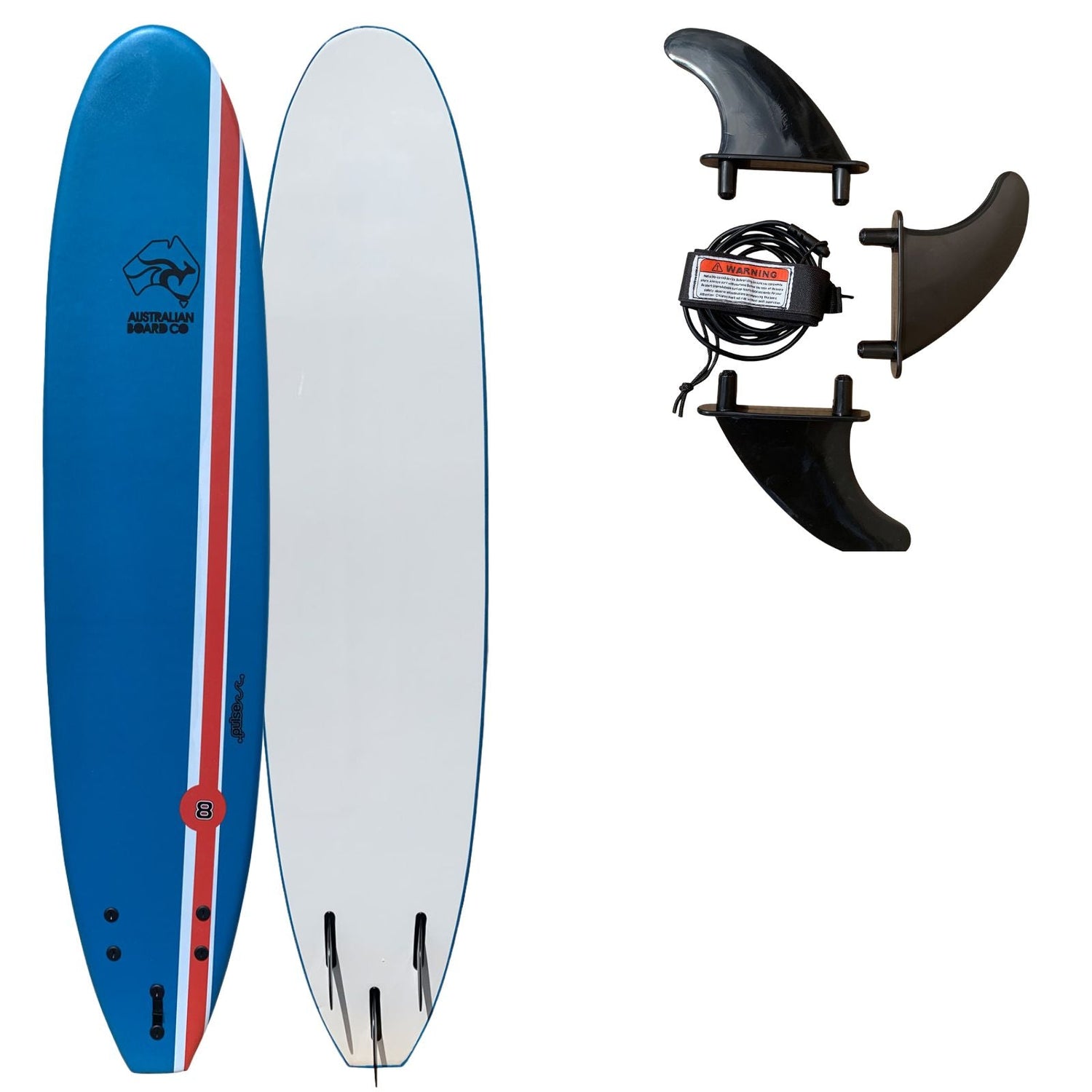 8ft Australian Board Co. Softtop Mini-Mal