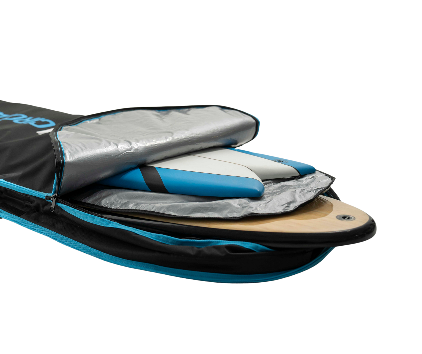 Surfboard Travel Bag - DOUBLE (fits 2 boards) - Circle One